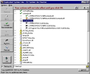 RJ System File Checker Screenshot